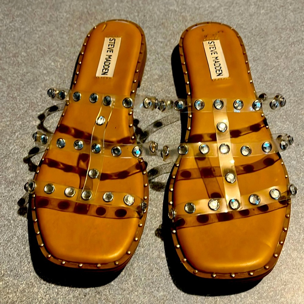 Steve Madden Jeweled Sandals